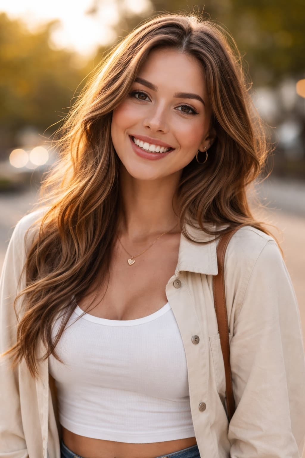 Happy person excited about dating